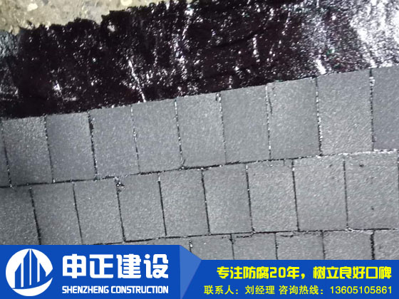 150米煙囪內(nèi)壁貼陶瓷?；u